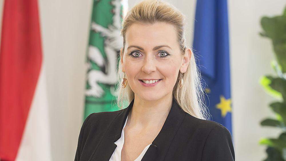 Christine Aschbacher, die neue Ministerin für Arbeit und Familie