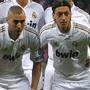 Karim Benzema (links), lange Özils Teamkollege bei Real Madrid, meint: &quot;Treffe ich nicht, bin ich Araber&quot;