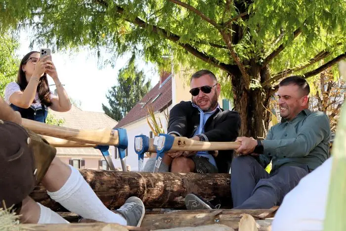 Die vier heimischen Winzerbetriebe Da Finz, Hochstrasser, Bauer-Prall und Zweiger haben gemeinsam mit Culinarius Catering, Geflügel Draxler, Zach Gourmet und weiteren Partnern wieder ein Winzerfest vom Feinsten auf die Beine gestellt.