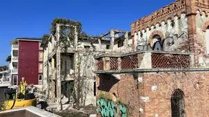 Das Castelletto an der Uferpromenade wurde verkauft und wird derzeit entkernt