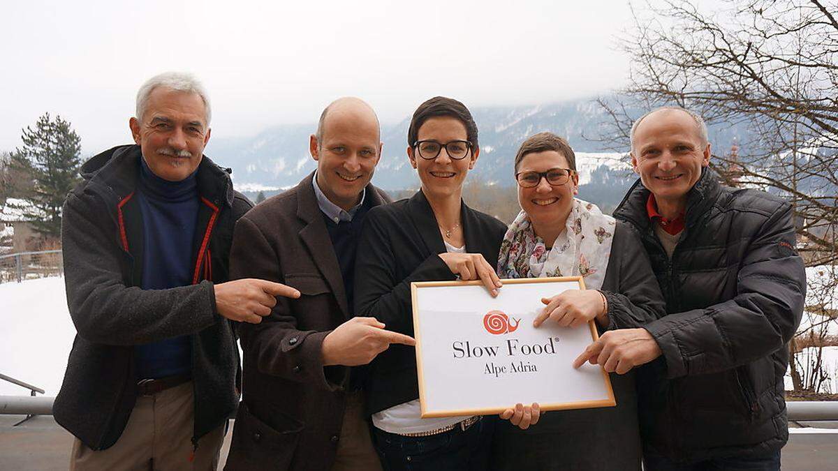 Josef Brandstätter, Herwig Ertl, Marianne und Ingeborg Daberer und Hubert Zankl