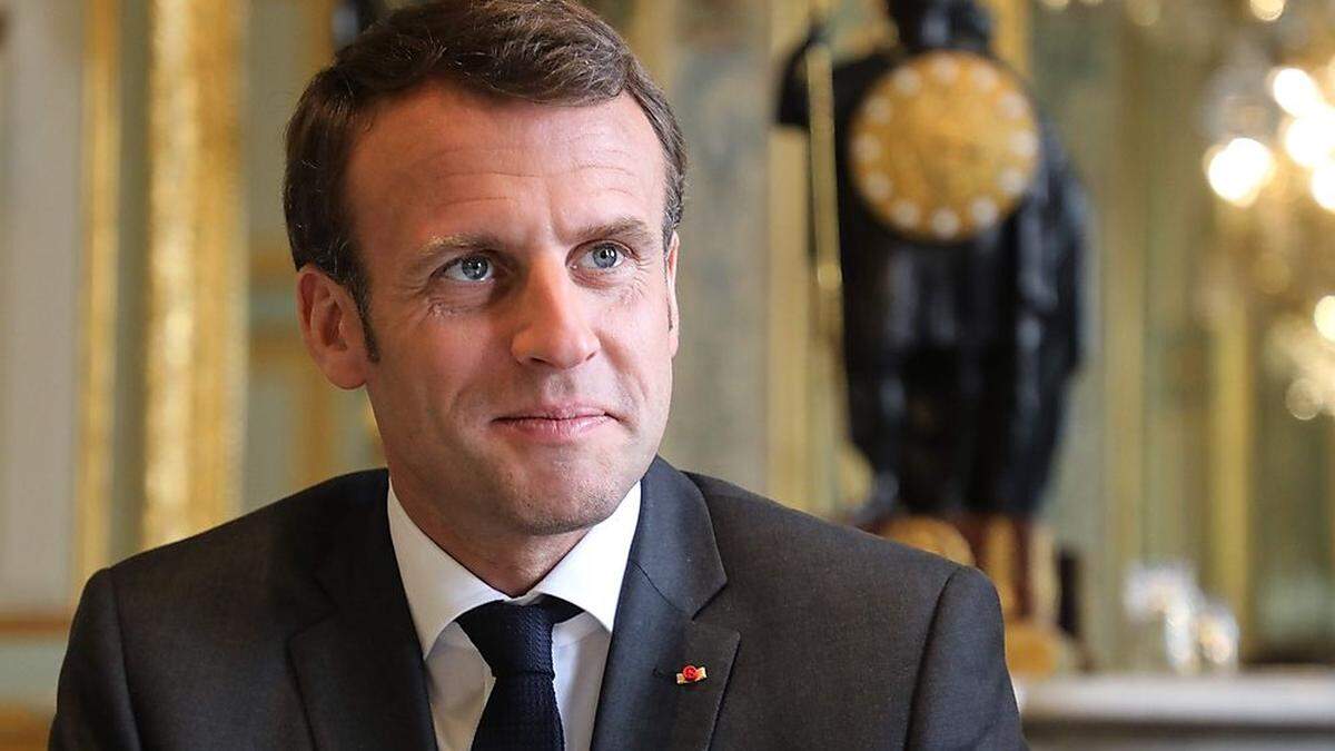 Gibt nach fünf Monaten nach: Frankreichs Präsident Emmanuel Macron