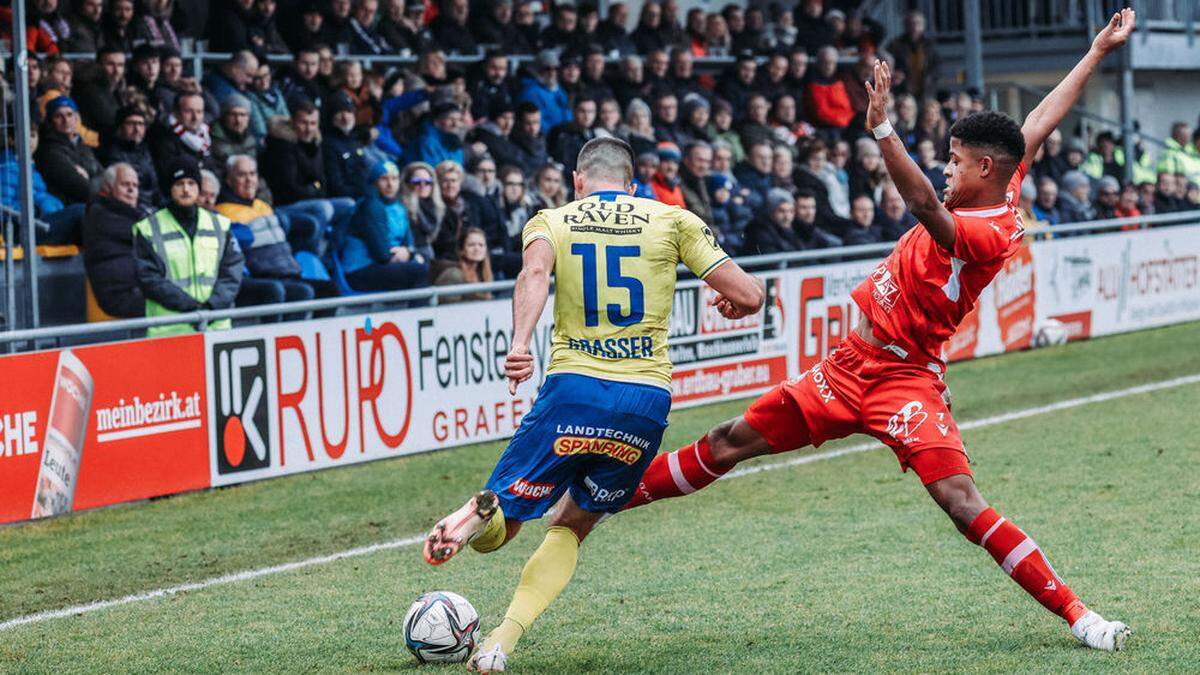 Vergangenen Sonntag siegte der GAK bei Lafnitz 4:1