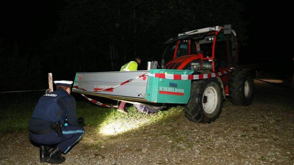 Nach Traktorunfall: Ermittlung wegen fahrlässiger Tötung