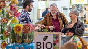 Auf der Biofach in Nürnberg