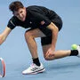 Dominic Thiem wird sich bei den ATP Finals ordentlich strecken müssen.