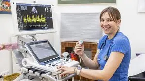 „In meiner Praxis kann ich mir viel Zeit für die Patienten nehmen“, sagt Tjaša Kamenski-Rathmanner 