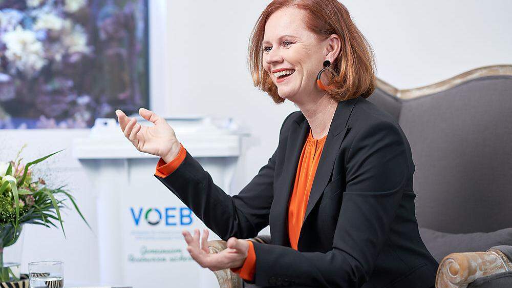 VOEB-Präsidentin Gabriele Jüly