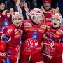 Jesper Jensen Aabo (links, mit Matthew Fraser und Finn van Ee) geht in seine fünfte Saison beim KAC
