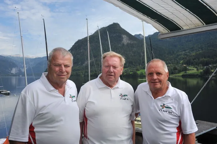 Egon Stangl aus Öblarn, Fritz Stangl aus Lassing und Sepp Strimitzer aus Wörschach (v.l.)