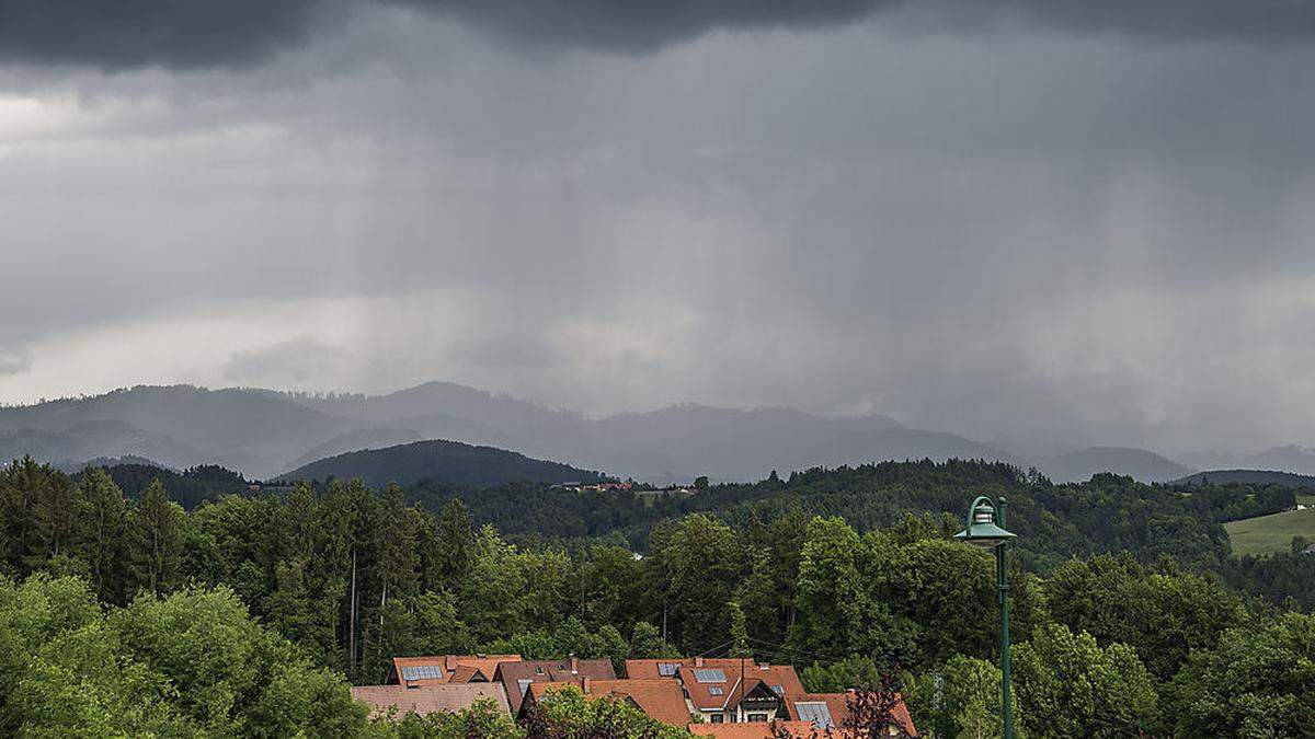 Am Nachmittag soll der Regen kommen