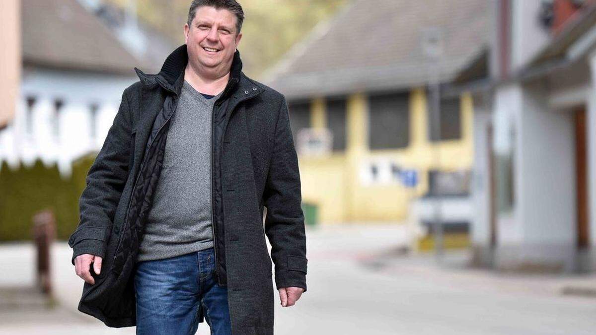 Bürgermeister Günter Kernle geht mit einer mehrfärbigen Liste in die Zukunft