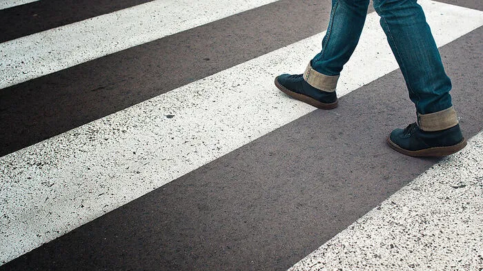 Der Unfall passierte auf einem Schutzweg