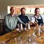 Restaurant "der Mundschenk" um Weingut Georgium in St. Geogen am Längsee. Chef Andreas Katona, Souschef Martin Kruttner und Küchenchef Andreas Klammer v.l.n.r.