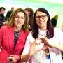 Landesrätin Sara Schaar (rechts) und Landes-Frauenbeauftragte Martina Gabriel wollen mehr Frauen in die Politik bringen