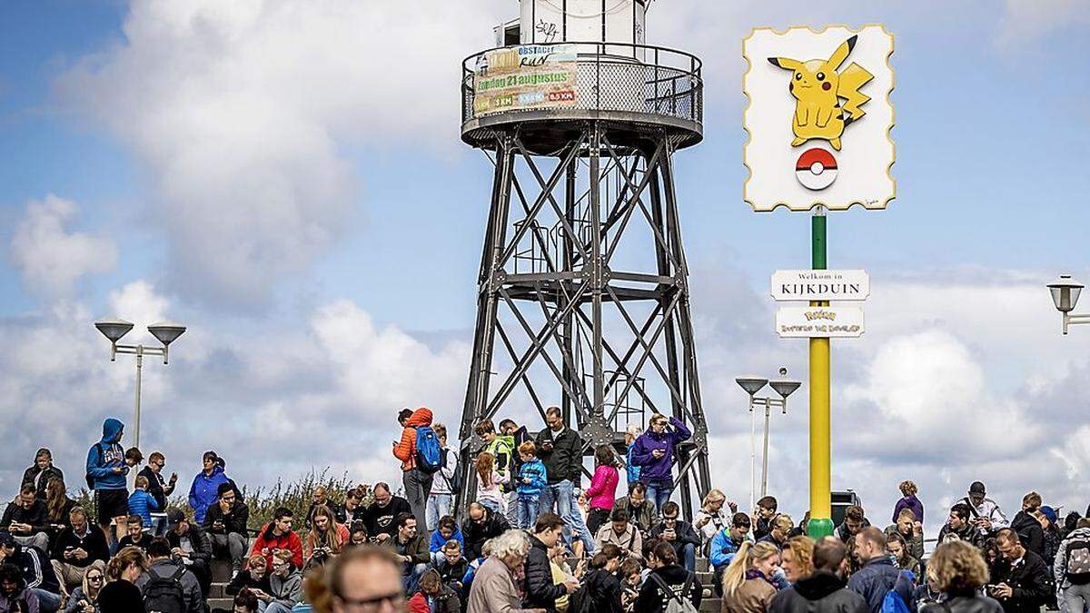 Ansturm auf die Dünen