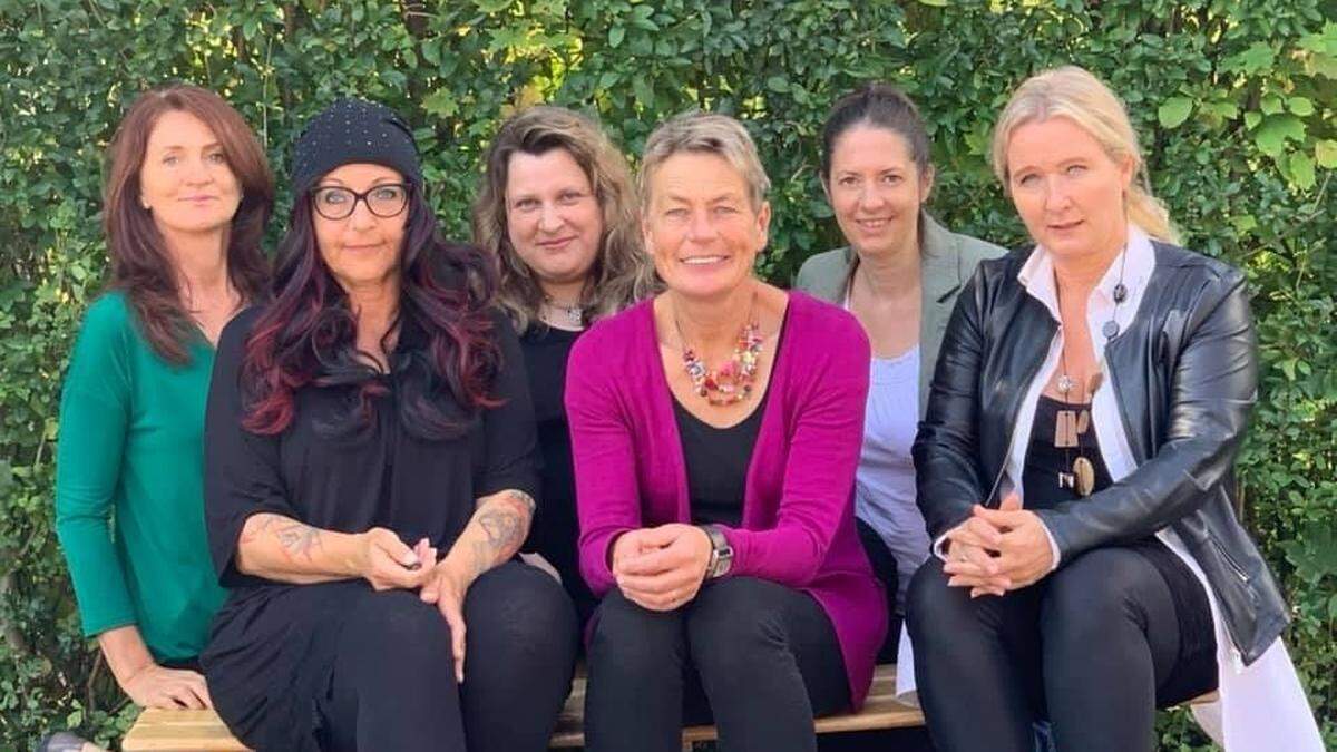 Das Kernteam von Vitamin R: Antonija Schnegg, Petra Kohlmayer, Sigrid Reinwald, Elisabeth Tropper-Kranz, Katharina Steiner-Dorfer und Roswitha Eberhardt