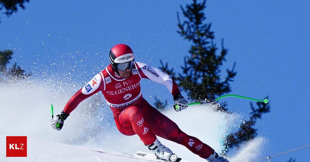 Dry spell over! Vincent Kriechmayr celebrates first ÖSV downhill victory ...