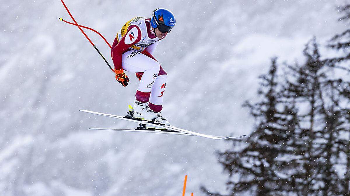 Matthias Mayer sucht auf der Saslong noch die Lösung, um ganz vorne dabei zu sein 