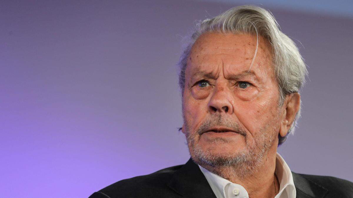  Alain Delon auf einer Aufnahme aus dem Jahr 2019