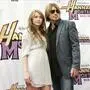 Ein Foto aus Teenagertagen: Miley Cyrus mit Vater Billy Ray