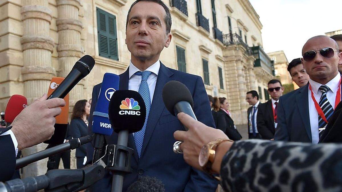 SPÖ-Kanzler Christian Kern: &quot;Trump hat Taten geliefert, die besorgniserregende sind&quot;