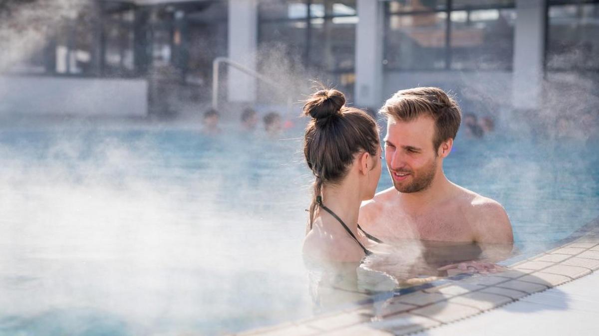 Die Therme St. Kathrein in Bad Kleinkirchheim kann man mit der Kärnten Card ein Mal kostenlos besuchen