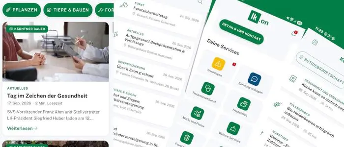 Die neue App der Landwirtschaftskammer Kärnten
