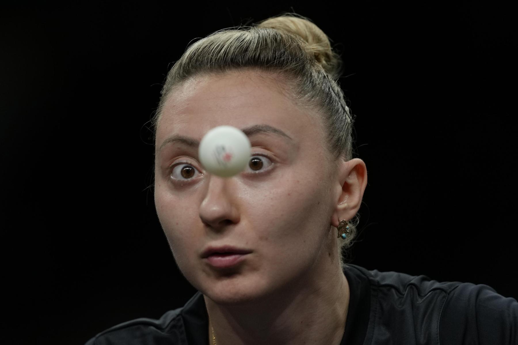 Sofia Polcanova im Tischtennis-Viertelfinale chancenlos