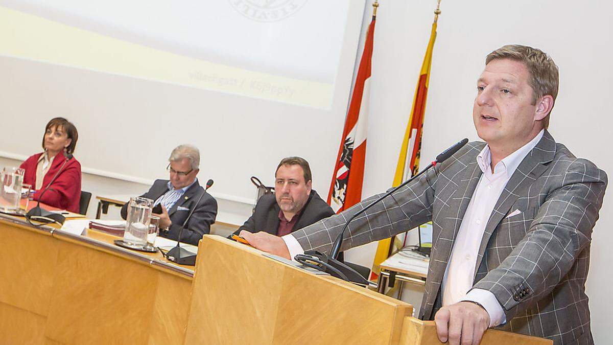 In einer Pressekonferenz heute Abend bezieht Bürgermeister Günther Albel Stellung