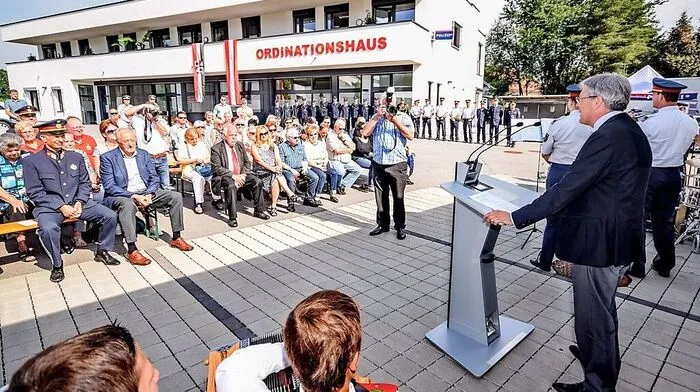 Die feierliche Eröffnung der Polizeiinspektion Ebenthal im Ordinationshaus