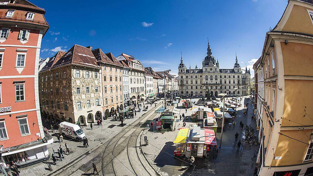 In Graz lachte am Wahltag die Sonne vom Himmel