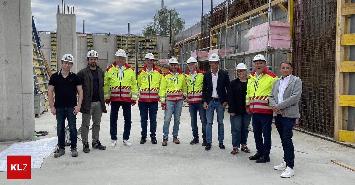 Bau-von-neuer-Rotkreuz-Ortsstelle-in-Kapfenberg-im-vollen-Gange