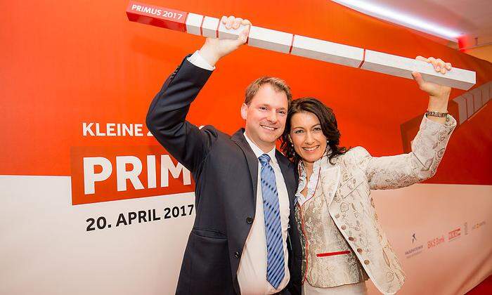Markus und Roswitha Leeb haben 2017 den Primus in der Kategorie "Global" gewonnen