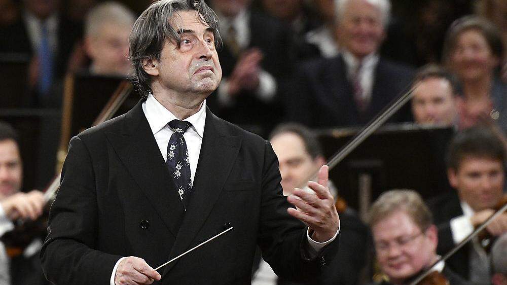 Nach 2018 auch 2021 wieder am Pult der Wiener Philharmoniker Riccardo Muti