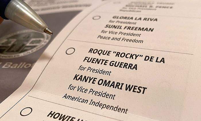 Kanye West als Vizepräsident?