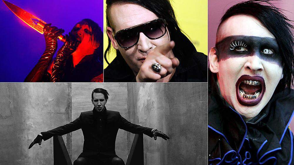Bunt, schrill und zuletzt ein düsterer Dandy: Marilyn Manson 