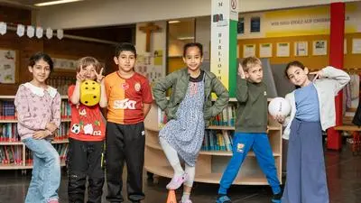 Sport im Unterricht integriert: „Cool“ finden das die Kinder