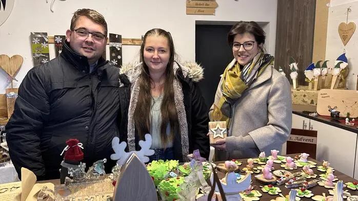 Der vierte Adventmarkt in „Mani’s Holzstüberl“ in Söchau.