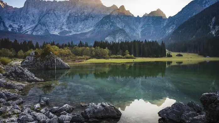 Bei den Laghi di Fusine nahe Tarvis wurden zwei Leichen gefunden (Archivfoto)