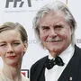 Peter Simonischek mit Sandra Hüller bei der Gala