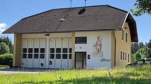 Das alte Rüsthaus der FF Feistritz ob Bleiburg, das öffentlich zum Verkauf ausgeschrieben wird