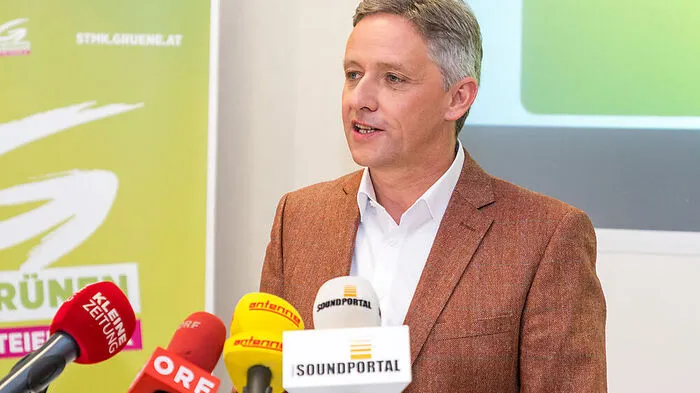 Grüner Landtagsklubobmann Lambert Schönleitner 