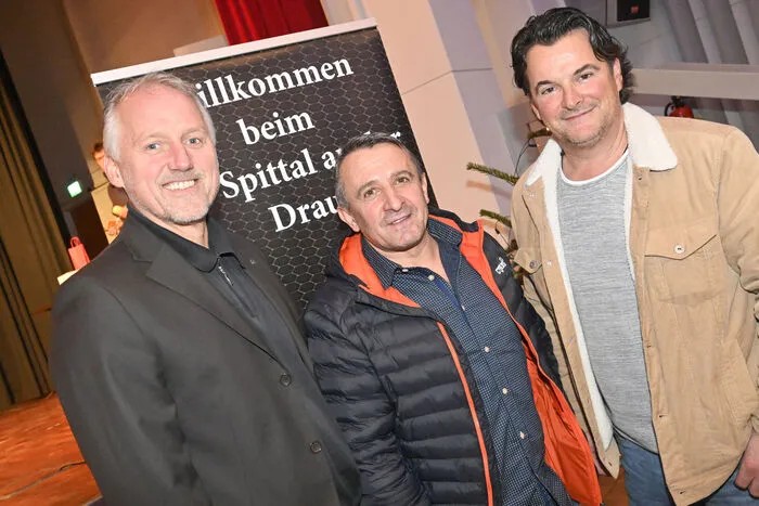 Robert Stadler, Suvad Rovcanin und Obmann Gerald Gadnik.