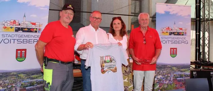 Günther Friedrich, Bernd Osprian, Susanne Haubenhofer und Alfred Mayer