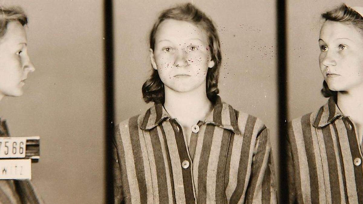 Die Polin Zofia Posmysz als 18-Jährige in Auschwitz