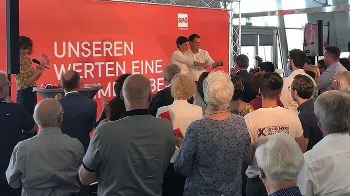 SPÖ im Wahlkampfmodus 