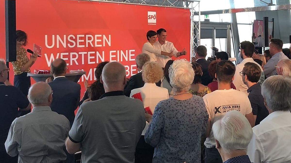 SPÖ im Wahlkampfmodus 
