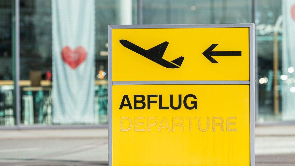 Grazer Flughafen: Der Frühflug der AUA am Dienstag wurde storniert