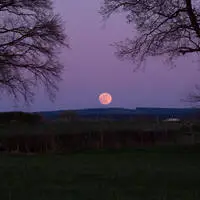 Der Vollmond wird am Gründonnerstag zu sehen sein